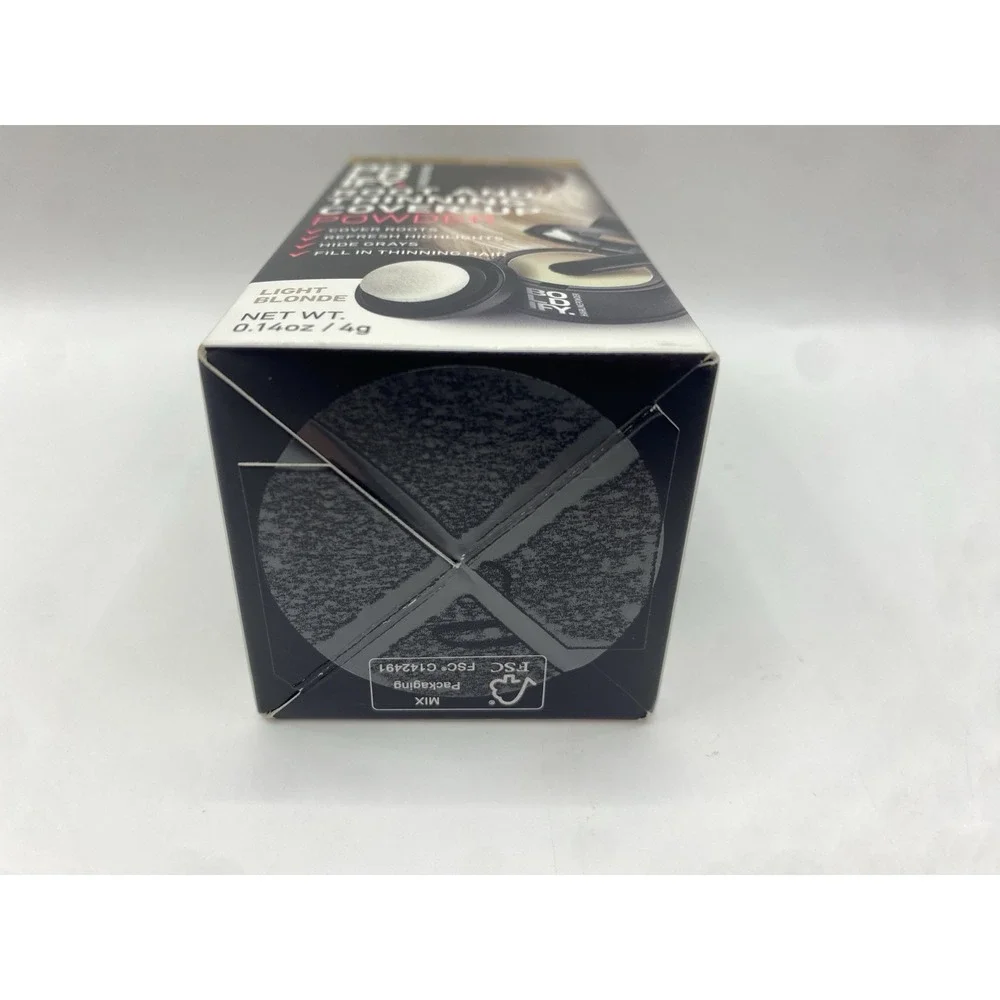 Boldify Hairline Powder Light Blonde Root Touch Up Gray Cover 0.14 oz 4g New